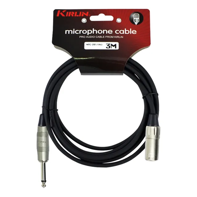 Cable Micrófono Xlr(macho)-plug Mpc-281pn-3