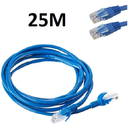 Cabo De Rede Patch Cord Cat5-e 25m