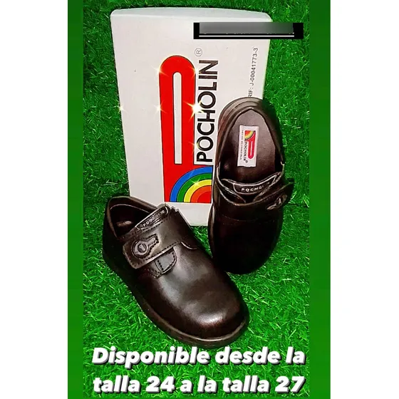 Zapatos Escolares Para Niños Marca Pocholin