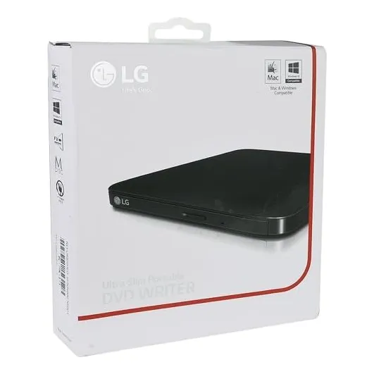 LG Portátil Lector Quemador Dvd Cd Externo Usb Dvd Rw Cd Rw