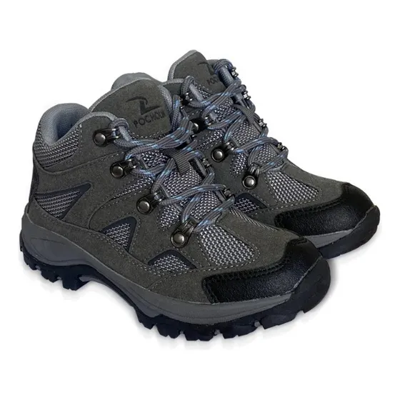 Zapatos Deportivos Botas Montañeras Zig Zag Pocholin Grises