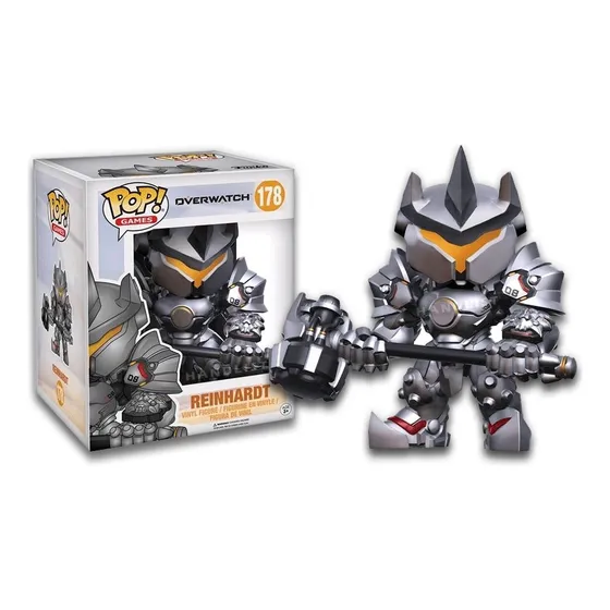 Funko Pop 6 En Overwatch - Reinhardt 178
