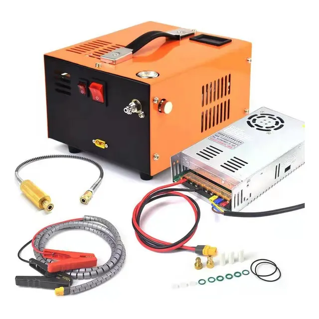 Compresor De Aire Pcp Auto 12v 30mpa 4500psi