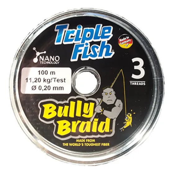 Multifilamento Triple Fish 0.20 Mm Color Gris