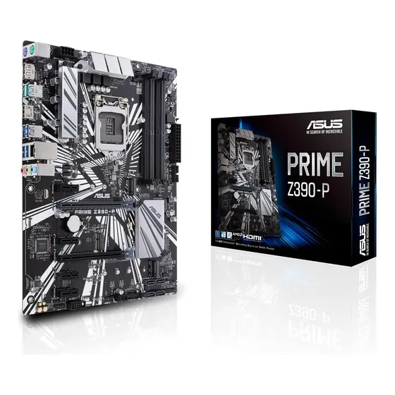 Asus Prime Z390-p Lga1151 (intel 8ª E 9ª Geração) Atx Mother