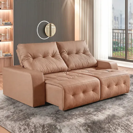 Sofá Retrátil E Reclinável 250cm M185