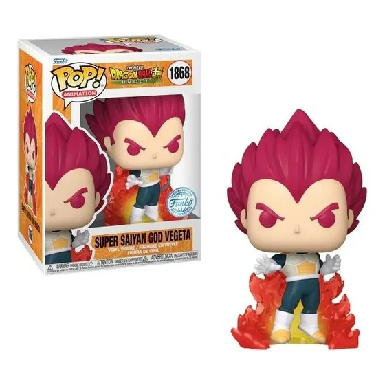 Funko Pop! Dragon Ball Super Broly - Super Saiyan God Vegeta #1868