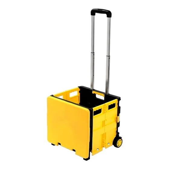 Carro De Compras Plegable 35kg Rackexpress
