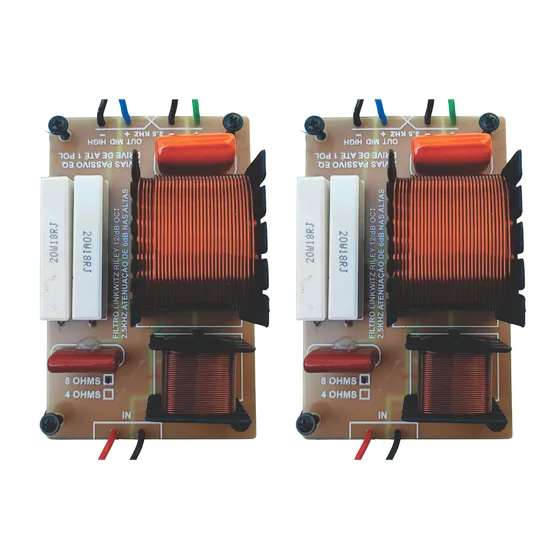 Kit 2 Unid.divisor De Frequência 2 Vias 500w Passivo 8ohms