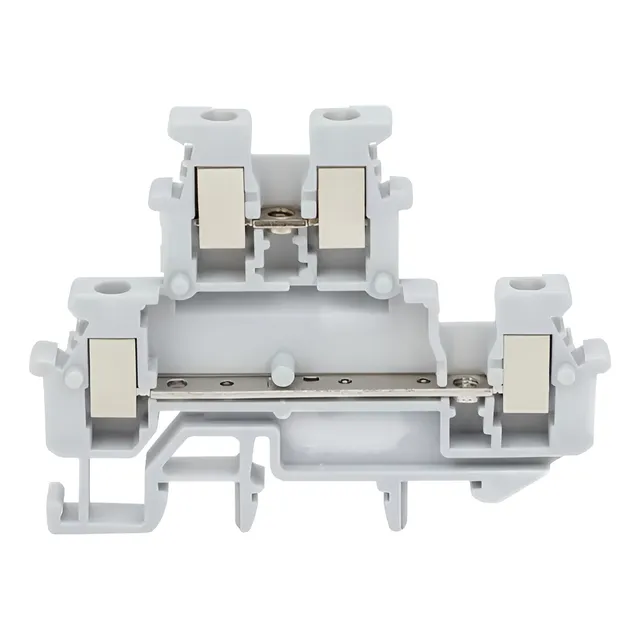 Clema De Doble Piso Bolsa Con 10 Piezas 22-12 Awg