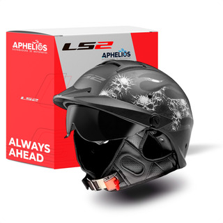 Casco Abierto Rebellion Bones Ls2 Orignal Certificacion Dot Casco Abierto Rebellion Bones Ls2 Orignal Certificacion Dot