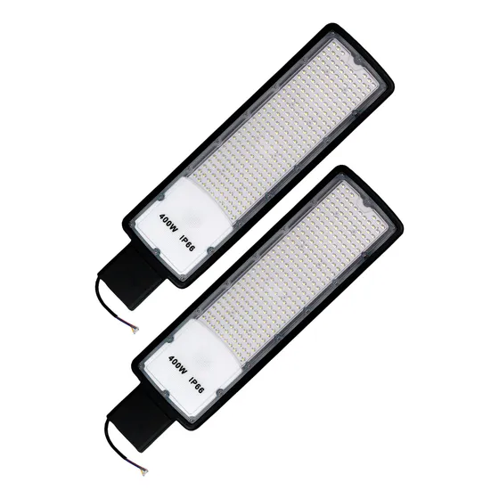 Kit 2 Luminária Led Para Poste 400w Iluminação Publica 6500k