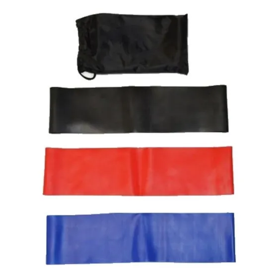 Kit 3 Tiraband Circulares C/bolsito 7.5 Cm Mir Fitness