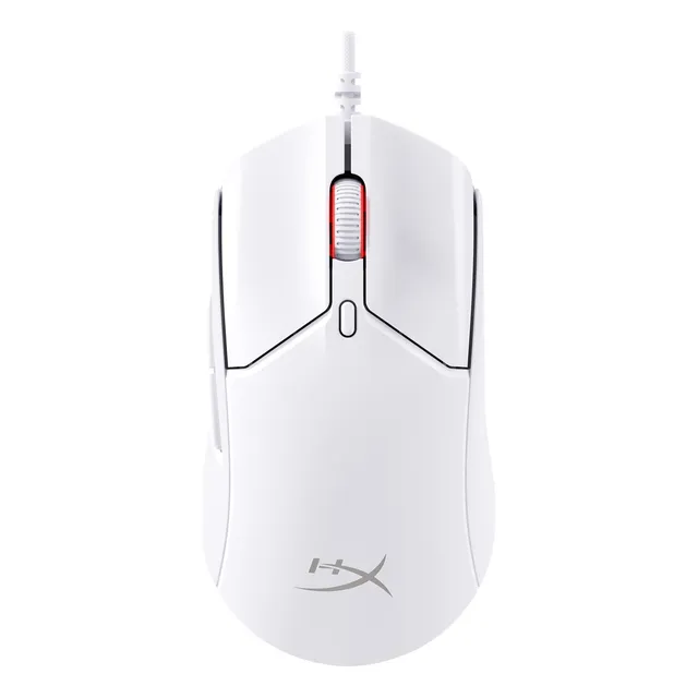 Mouse Gamer Hyperx Pulsefire Haste 2 Blanco 6 Botones