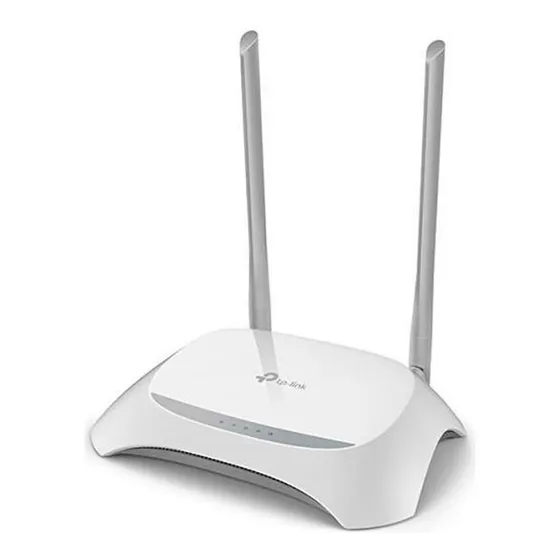 Roteador TP-Link branco/prata