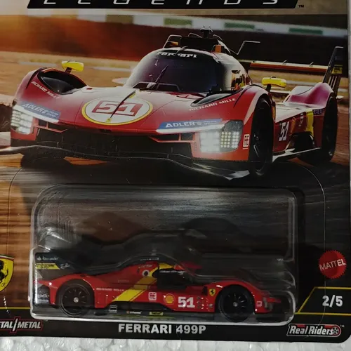 Hot Wheels Ferrari 499p Circuit Legends Premium - Mattel