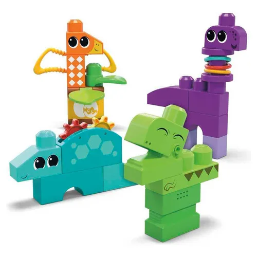 Mega Bloks Juguete De Construcción Dinosaurios Diversión