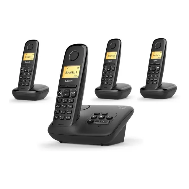 Telefono Inalambrico Gigaset A270a Cuadruple Contestador