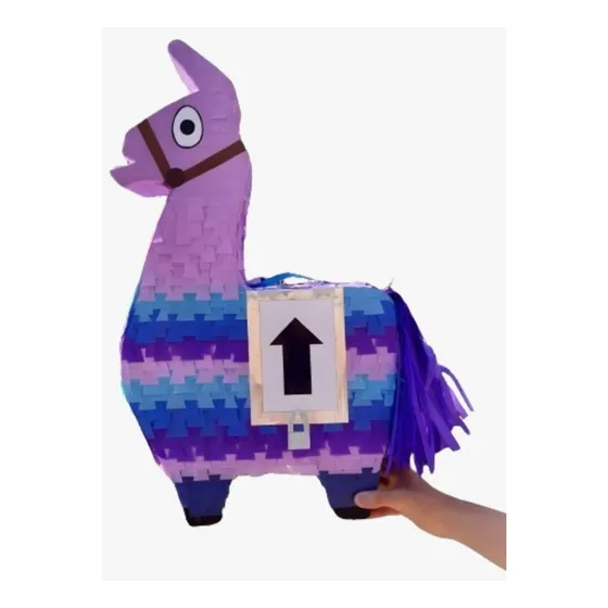 Piñata Llama Fortnite Super Detallada!!!