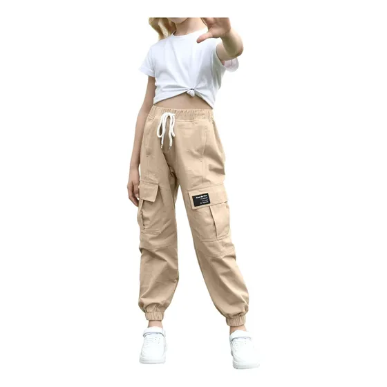 Pantalon Casual De Cintura Alta Para Niñas 14 Años