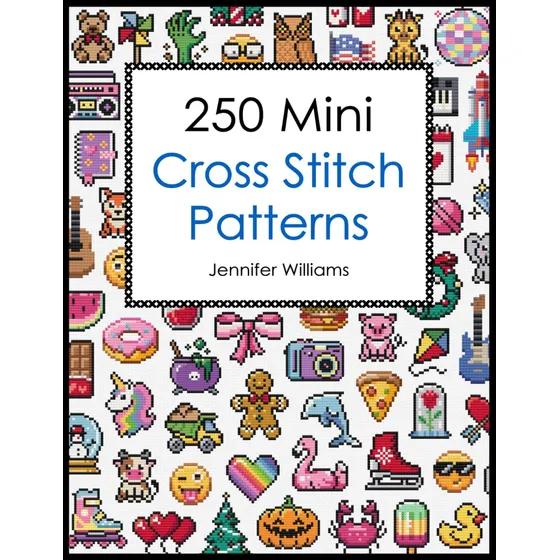 Libro 250 Minipatrones De Punto De Cruz De Jennifer Williams