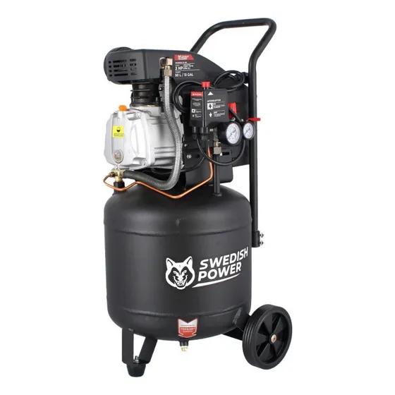 Compresor De Aire 50lt 3hp 116psi 246l/min Sweedish Power Color Negro Fase Eléctrica Monofásica Frecuencia 60