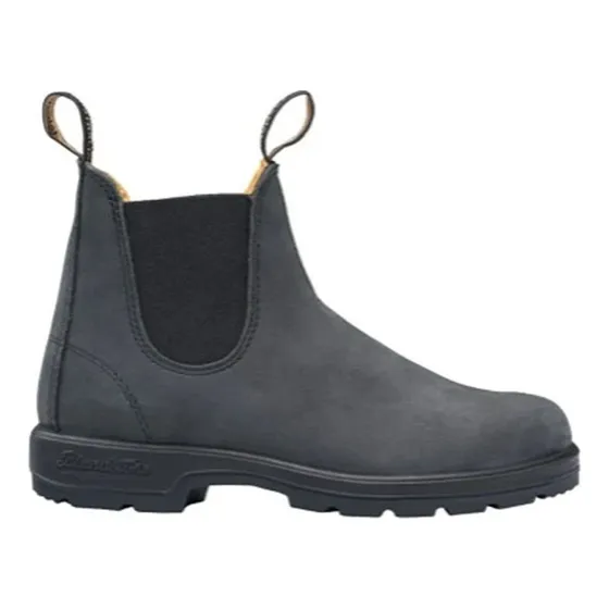 Botas Blundstone Elastic Side V Cut - Rustic Black - La Isla