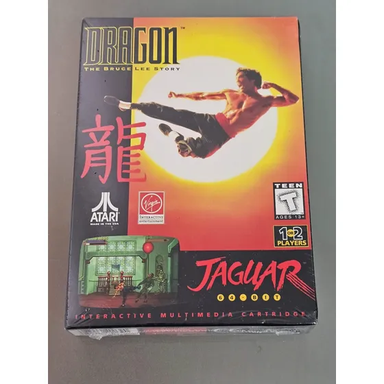 Sellado De Fabrica Dragon Atari Jaguar Juego Original