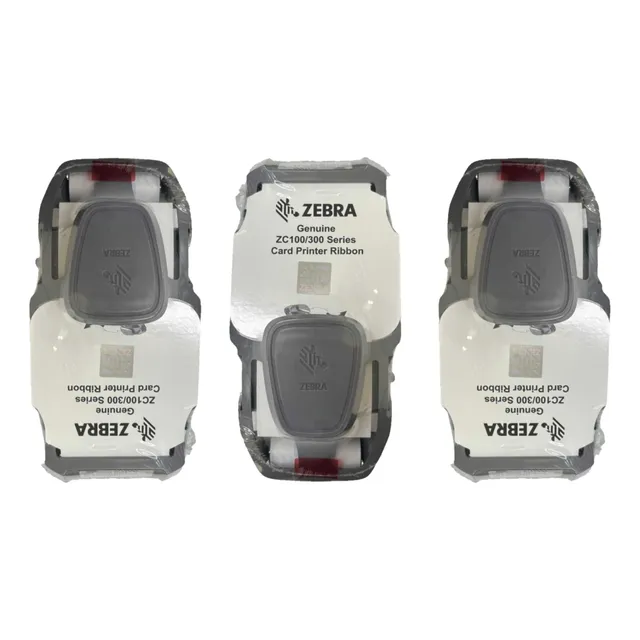 Pack 3 Pzas Cinta Ribbon Zebra Color Ymcko 800300-350la Ymcko