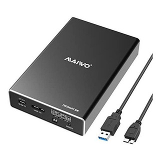 Carcasa Raid De Disco Duro Externo Maiwo Para Sata I De 2,5 Carcasa Raid De Disco Duro Externo Maiwo Para Sata I De 2,5