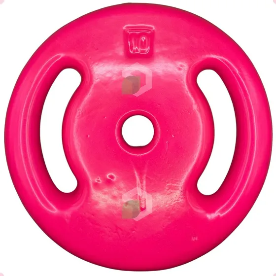 Anilha Emborrachada 10 Kg - Rosa