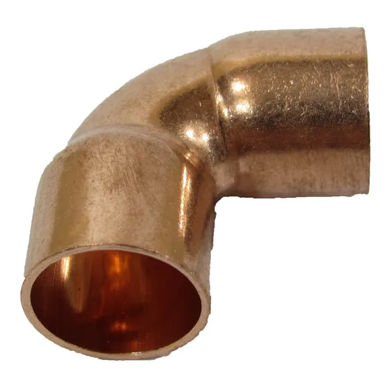 Codo 90° Soldar Caño Cobre 3/4 Con Tope Alef Refrigeracion