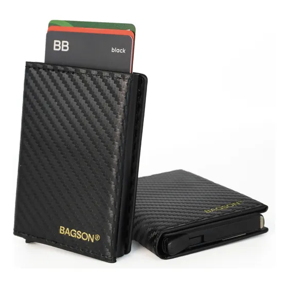 Billetera Tarjetero Con Protección Rfid Bagson® Original