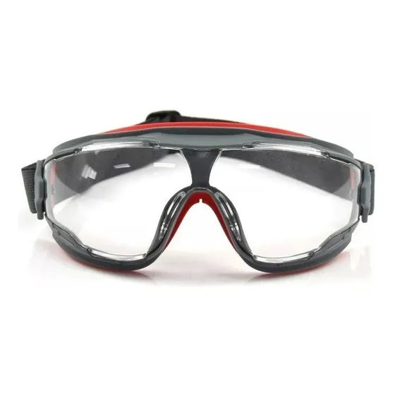 Oculos De Segurança Ampla Visao 3m Gg500 Lente Incolor