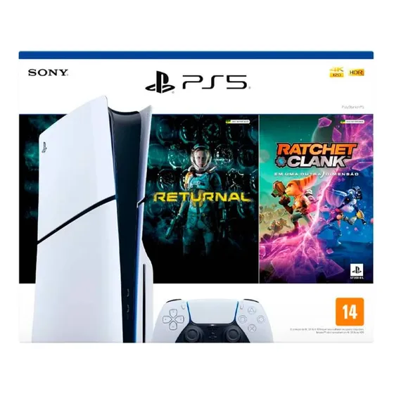 Consola Playstation 5 Ps5 Slim Standard Edition Ratchet & Clank Y Returnal