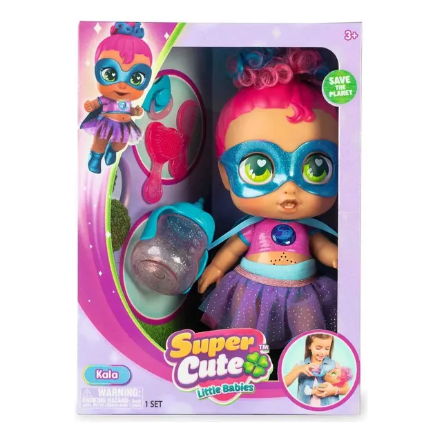 Muñecas Famosa Supercute Little Con Luz, Sonido Y Accesorios
