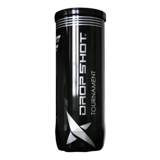 Tarro De Pelota Drop Shot Padel Tournament X3 Amarillo