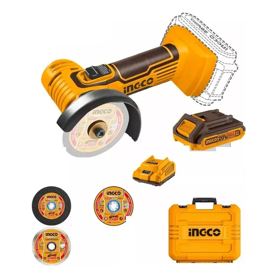Mini Amoladora 3 20v P20s Multifuncion Cagli76012 - Smf Color Naranja Claro Frecuencia 50/60