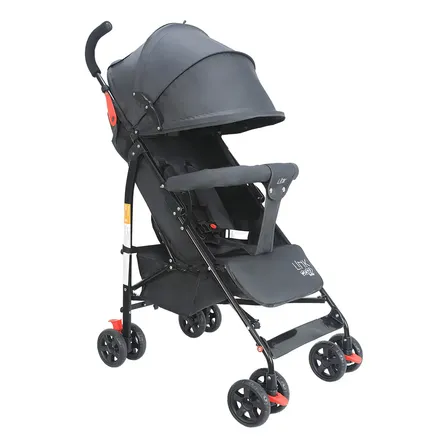 Carrinho Guarda Chuva De passeio Maxi Baby Até 15kgs cor Preto