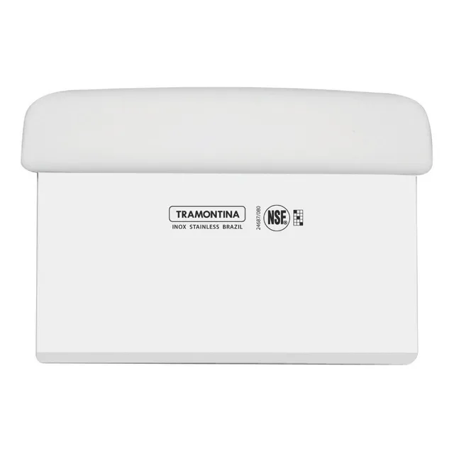 Raspador De Acero Inoxidable Profesional Tramontina Color Blanco