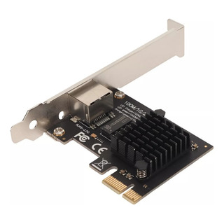 Placa De Rede Rtl8125 Gigabit 2500mb 2.5gb Gamer Pci-e Ultra Placa De Rede Rtl8125 Gigabit 2500mb 2.5gb Gamer Pci-e Ultra