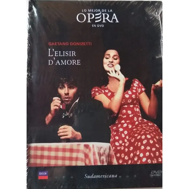 Donizetti - L Elisir D Amore - Dvd Nvo - Opera