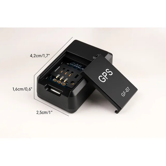 Mini Rastreador Gps Localizador De Voz Gms/gprs Tracker Gf07