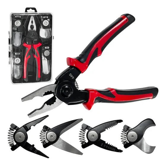 Pinza Multi Herramienta 5 En 1, Comfort Grip,portátiles