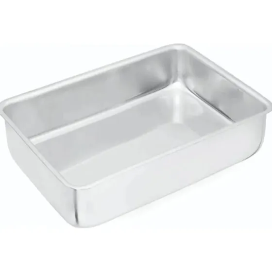 Forma Retangular Assadeira De Bolo De Aluminio N3 