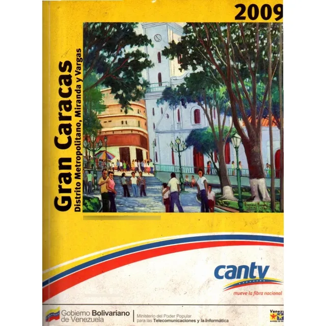 Guia Telefonica Gran Caracas Cantv 2009