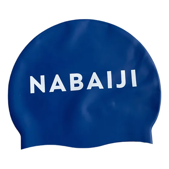 Gorra De Natacion De Silicona Nabaiji Azul