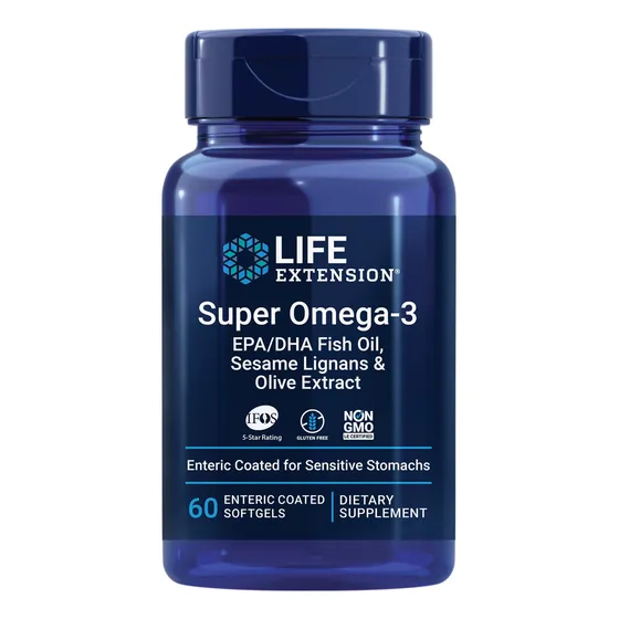 Suplemento Life Extension Super Omega-3 Epa/d H A Sésamo Lig