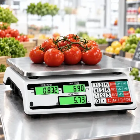 Balança Digital Eletrônica Comercial 40kg Precisão Comercio 127/220v Azul-turquesa