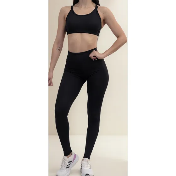 Conjunto Top Y Calza Deportiva Model Up Importado Gt2552
